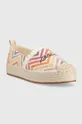 Blauer espadrillas Sunray multicolore