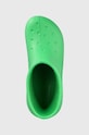 Crocs cizme Classic Crush Rain Boot verde 207946.3E8