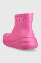 Gumáky Crocs Classic Crush Rain Boot  Zvršok: Syntetická látka Vnútro: Syntetická látka Podrážka: Syntetická látka