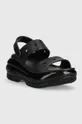 Crocs papuci Classic Mega Crush Sandal negru