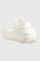 Shoes Crocs sliders Classic Mega Crush sandal 207989.100 white