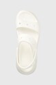 Crocs klapki Classic Mega Crush Sandal biały 207989.100