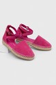 Marc O'Polo espadryle zamszowe 30315613801303.331 różowy SS23