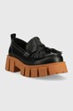 Marc O'Polo mokasyny skórzane 30117363202105.990 czarny SS23
