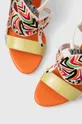 multicolore Kat Maconie sandali in pelle Marta