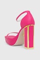 Obuwie Kat Maconie sandały skórzane Missy MISSY.FUSCHIA różowy