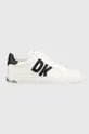 λευκό Δερμάτινα αθλητικά παπούτσια DKNY ABENI  ABENI Γυναικεία