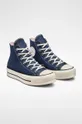 Πάνινα παπούτσια Converse Chuck Taylor All Star Lift HI σκούρο μπλε