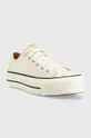 Πάνινα παπούτσια Converse Chuck Taylor All Star Lift OX λευκό