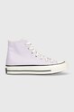 Кеди Converse Chuck 70 HI пласка фіолетовий A02754C