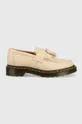 beige Dr. Martens leather loafers Adrian Women’s