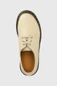 beige Dr. Martens leather shoes 1461