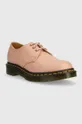 Кожаные туфли Dr. Martens 1461 розовый