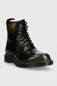 Usnjeni nizki škornji Dr. Martens 1460 For Pride črna