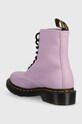 Obuwie Dr. Martens workery skórzane 1460 Pascal DM30689308 fioletowy