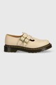 Шкіряні туфлі Dr. Martens 8065 Mary Jane віденський бежевий DM30692292