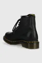 Dr. Martens leather biker boots 101  Uppers: Natural leather Inside: Textile material, Natural leather Outsole: Synthetic material