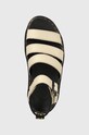 Dr. Martens sandały skórzane Blaire beżowy DM30706292