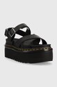 Dr. Martens sandale de piele Voss II Quad DM30717001 negru SS23