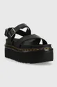 Dr. Martens leather sandals Voss II Quad black