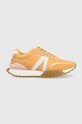 Lacoste sneakersy L-SPIN DELUXE tekstylny pomarańczowy 44SFA0083