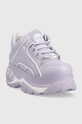 Buffalo sneakersy skórzane 1339-14 2.0 1533296.PUR fioletowy SS23