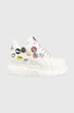 Buffalo sneakersy Cld Corin Button Planet friendly biały 1630884.WHT