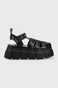 Buffalo szandál Ava Fisher platform fekete 1602118.BLK