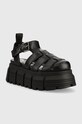 Sandály Buffalo Ava Fisher 1602118.BLK černá SS23