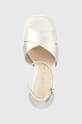 Buffalo sandale Bonny Cross alb 1291411.WHT