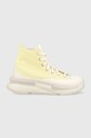 Високи кецове Converse Run Star Legacy Cx платформа жълт A00872C