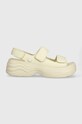 Crocs sandały Skyline Slide pozostałe beżowy 208183.2Y2
