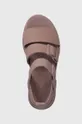 różowy Skechers sandały RELAXED FIT