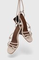 Σανδάλια σουέτ Alohas Goldie S00284.56 μπεζ SS23