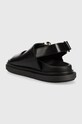 Încălțăminte Alohas sandale de piele Harper S00275.25 negru