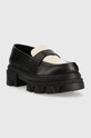 Alohas mokasyny skórzane Trailblazer S00331.25 czarny SS23