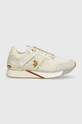 Αθλητικά U.S. Polo Assn. FRIDA υφασμάτινο μπεζ FRIDA013W.BYT1
