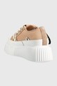 Boty Tenisky Inuikii Matilda Canvas Low 23 30102.024.Black béžová