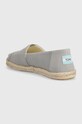 Obuwie Toms espadryle Alpargata Rope 10019690 szary