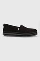 Toms espadrile Alpargata Midform textil negru 10019466