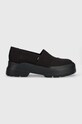 Toms półbuty Alpargata Combat Low platforma czarny 10019548