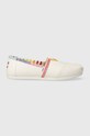 Toms espadrilles Alpargata 10019520 fehér SS23