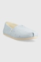 Espadrilky Toms Alpargata 10019660 modrá SS23