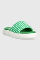 Toms papuci Alpargata Mallow Slide 10019721 verde SS23