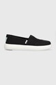 Toms espadryle Alpargata Mallow tekstylny czarny 10016732