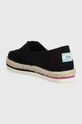 Cipők Toms espadrilles Alpargata Platform Rope 10017831 fekete