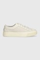 AllSaints sneakersy Milla tekstylny beżowy WF715Y