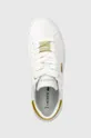 λευκό Δερμάτινα αθλητικά παπούτσια Lacoste Powercourt 2.0
