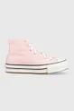 ροζ Πάνινα παπούτσια Converse Chuck Taylor All Star Eva Lift Γυναικεία