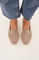 Παπούτσια Εσπαντρίγιες σουέτ Manebi Double Sole Espadrilles Double Sole Espadrilles K.1.9.D0 καφέ